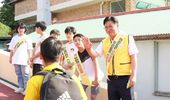 도성훈 교육감, 함께하는 백령초 등굣길 교통안전 캠페인