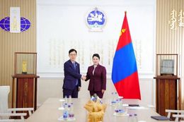 외교부 박윤주 1차관, 몽골 외교장관 예방