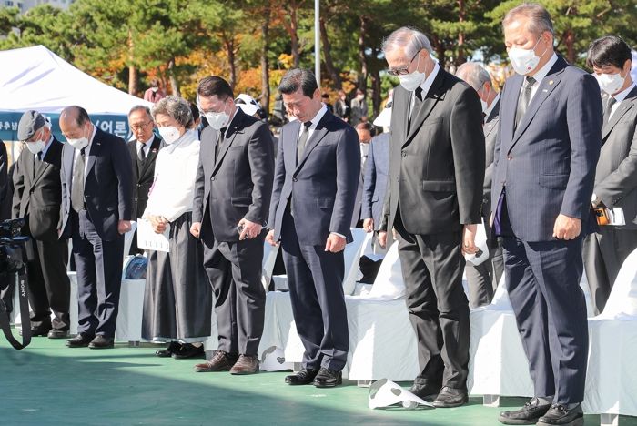 첫 정부 주최, 여순사건 74주기 합동추념식 광양에서 열려
