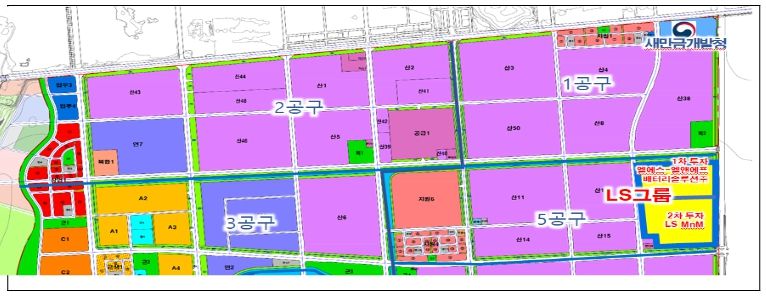 투자 예정지 * 5공구 산51, 산13-2 일원
