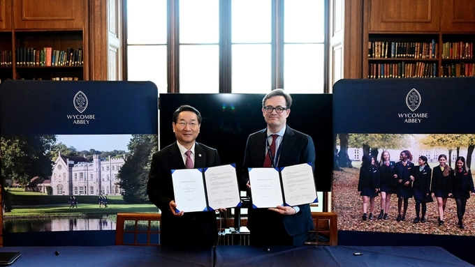 유정복, 英 450년·130년 명문과 맞손…“인천을 글로벌 교육수도로”