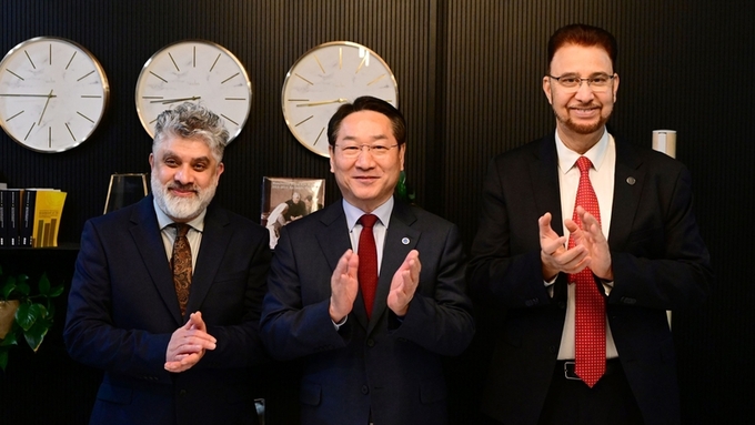 유정복, 英 CityLabs Manchester 모델 송도 이식