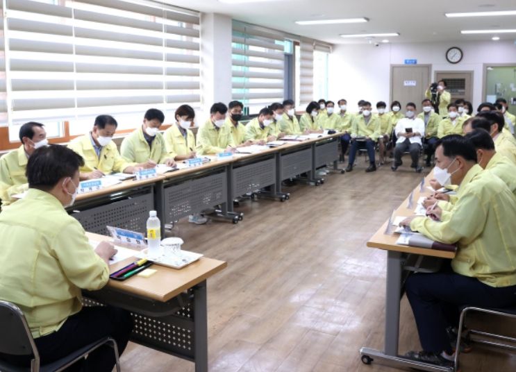 박승원 광명시장, 모든 일정 취소하고 수해 복구에 최선