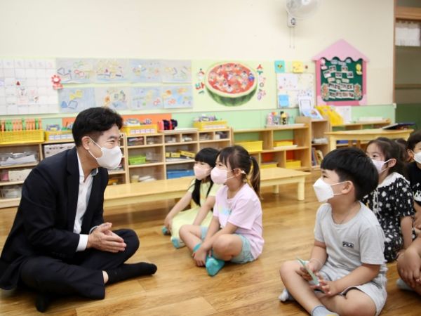김대중 전남교육감 초등돌봄교실 ‘현장 소통’