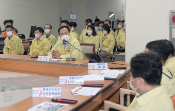 을지연습 최초 상황보고