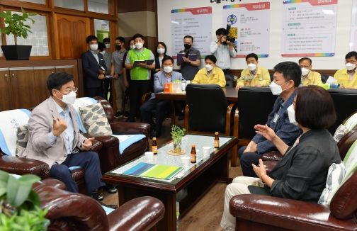 신상진 성남시장, 성남제일초등학교 현장방문