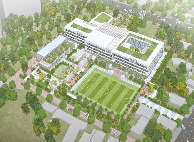 청량초 개축공사 설계 공모