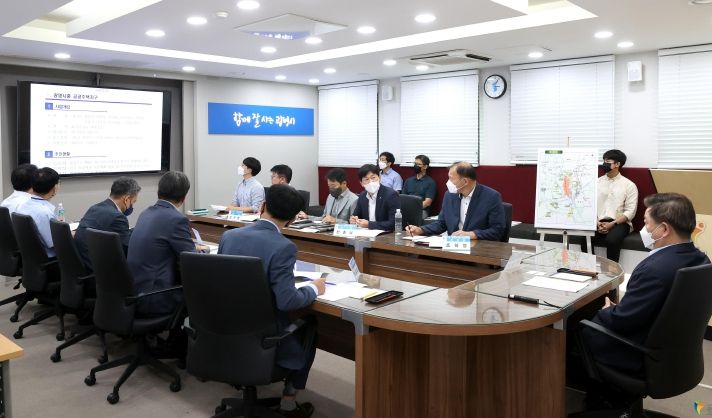 박승원 광명시장, 한국토지주택공사에 3기 신도시·광명시흥 테크노밸리 조성사업 차질없는 추진 당부