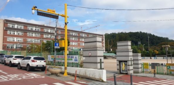 동안구 비산초등학교 설치모습