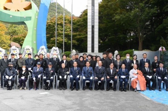한국자유총연맹 동두천시지회, 제42회 합동위령제 개최