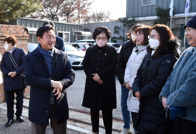 김동근 의정부시장, 입석마을 정주환경개선 현장 방문
