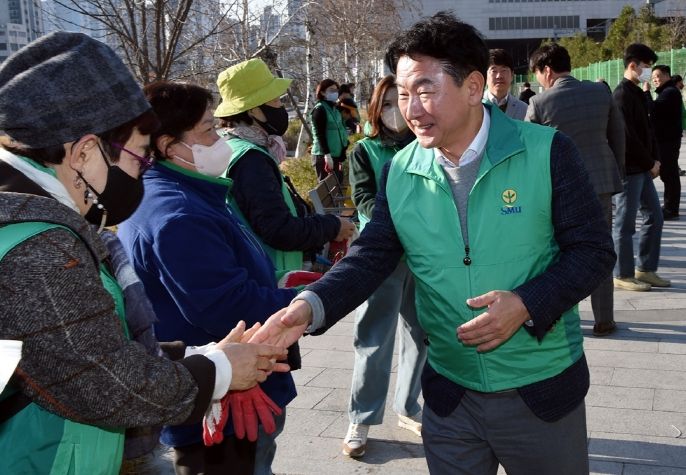 의정부시새마을회, 사랑의 나무 심기 행사 개최