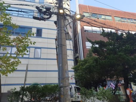 보안등 설치 후(구의역 인근 자양로 16길 일대)