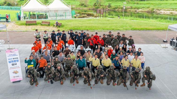구리시, 2025 을지연습 복합 테러 대응 실제훈련 실시