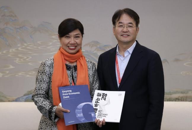 고양시 UCLG ASPAC 유치제안 위한 사무총장과 면담