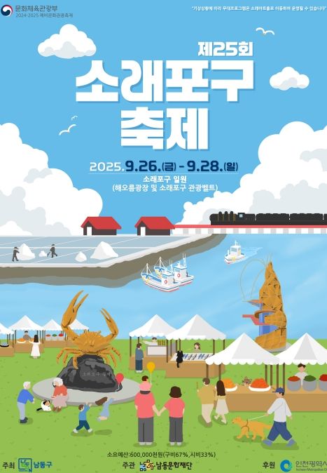 제25회 소래포구축제 26일 개막