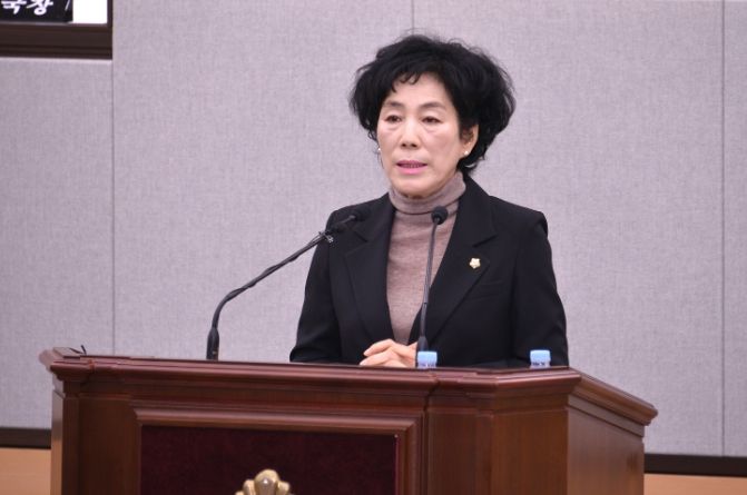 여수시의회 홍현숙 의원