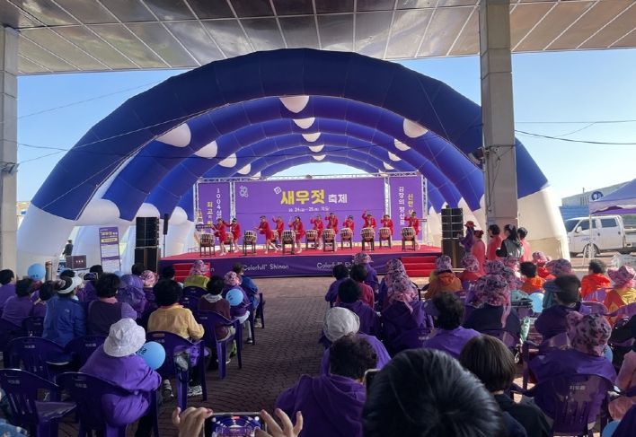 지도 난타팀 공연 사진