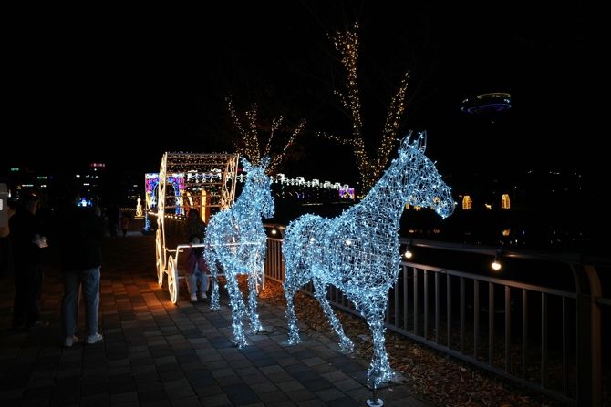 빛가람 빛정원 페스타 ‘빛의 마차’