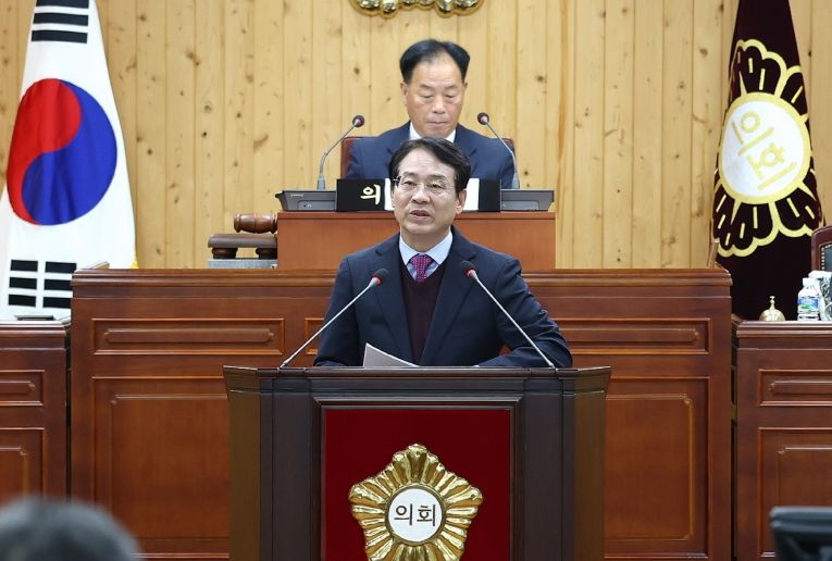 제317회 강진군의회 정례회(시정연설)