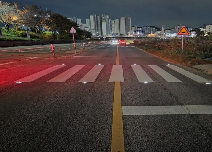 더 안전해진 무심천! 청주시, 도심구간에 도로표지병 설치 완료