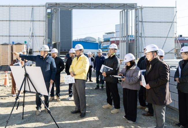 김돈곤 청양군수, 하반기 핵심 사업 현장 점검