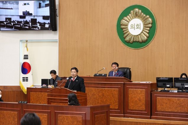 이상근 고성군수, 2026년도 시정연설 통해 군정운영방향 제시